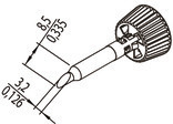 0142ADLF32/SB Ersa Lötspitzen, Entlötspitzen und Heißluftdüsen Bild 2