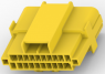 Stecker, 20-polig, gerade, 2-reihig, gelb, 1-2098380-0