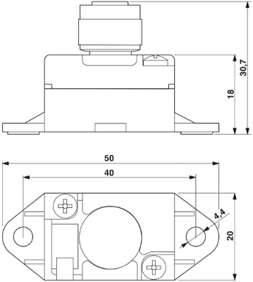 1433155 Phoenix Contact Interfacesteckverbinder, Bus Steckverbinder Bild 2