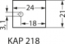 Kapton-Isolierscheibe für Halbleiter