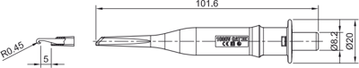 68.9805-23 Stäubli Electrical Connectors Messgeräte-Zubehör und Ersatzteile Bild 2