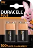 PLUS-9V B2 Duracell Rundzellen, 9V-Blöcke