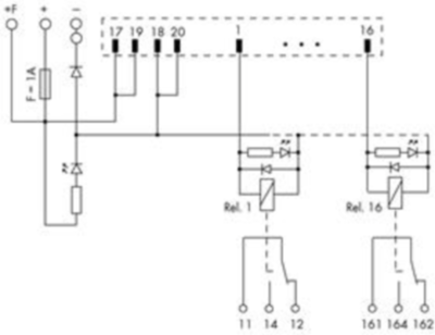 704-5024 WAGO Übergabebausteine für Tragschienen Bild 2