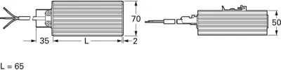 FLH 010 110-250V AC/DC Pfannenberg Gehäusezubehör Bild 3