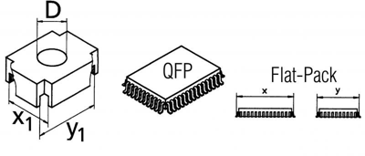 CSF ADAPTER Ø6,0 DX Weller Ablageständer, Ersatzteile, Zubehör (Löttechnik)