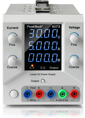 P 6173 PeakTech Labornetzteile und Lasten Bild 1