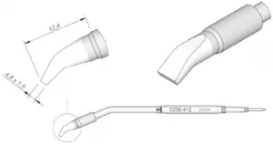 C250412 JBC Lötspitzen, Entlötspitzen und Heißluftdüsen