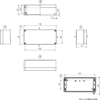 1937820000 Weidmüller General Purpose Enclosures Image 2