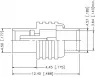 252184 Amphenol RF Koaxialsteckverbinder