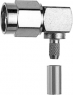 SMA Stecker 50 Ω, RD-316, Löt-/Crimpanschluss, abgewinkelt, 100024612