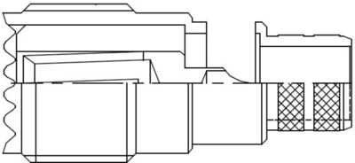 182335 Amphenol RF Koaxialsteckverbinder