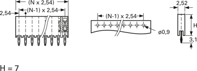 1-215297-2 AMP PCB Connection Systems