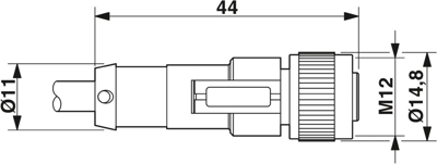 1392628 Phoenix Contact Sensor-Aktor Kabel Bild 3