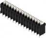 Leiterplattenklemme, 15-polig, RM 3.81 mm, 0,13-1,5 mm², 12 A, Federklemmanschluss, schwarz, 1870920000