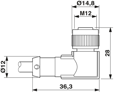 1406269 Phoenix Contact Sensor-Aktor Kabel Bild 2