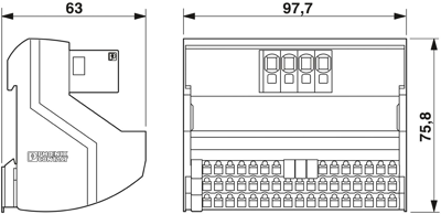 2903800 Phoenix Contact Reihenklemmen Bild 2