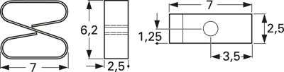 FCB-158G2570062B-AU-SMD MTC Kontaktfederstreifen