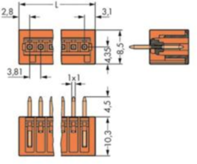 734-240 WAGO PCB Connection Systems Image 2