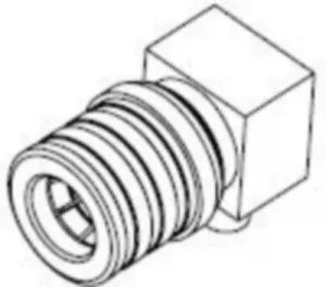 930-104P-51A Amphenol RF Coaxial Connectors