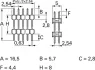 827988-5 AMP PCB Connection Systems