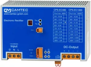 CPS-EC480.220 CAMTEC DIN Rail Power Supplies