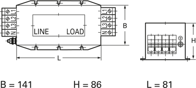 B84144A0016R000 EPCOS Entstörfilter Bild 2