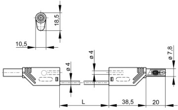 MLS WS 25/2,5 GR Hirschmann Test & Measurement Messleitungen Bild 2