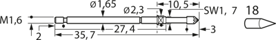 F73218B130G150 Feinmetall Prüfstifte Bild 3