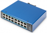 Ethernet Switch, unmanaged, 16 Ports, 1 Gbit/s, 12-52 VDC, DN-651129