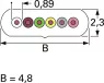 FBL-9Y-Y 4X0,14 SCHWARZ Telefonkabel