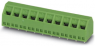 Leiterplattenklemme, 10-polig, RM 5.08 mm, 0,14-1,5 mm², 13.5 A, Schraubanschluss, grün, 1869295