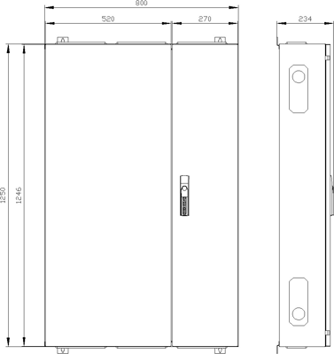 8GK1123-6KA32 Siemens Schaltschränke, Serverschränke Bild 2