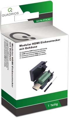 2010C262 QUADRIOS HDMI Steckverbinder Bild 5