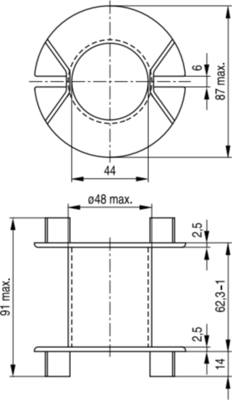 B65734B1000T001 EPCOS Spulenkörper