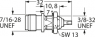 TNC Buchse 50 Ω, gerade, 100027544