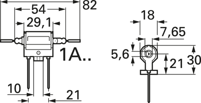 H12-1A83 Standex Electronics Reed Relays Image 2