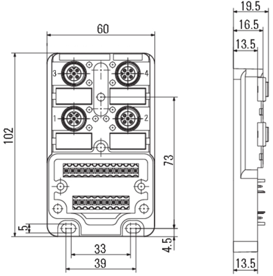 1806011000 Weidmüller Sensor-Aktor Verteilerboxen Bild 2