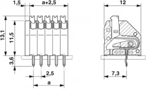 1989751 Phoenix Contact PCB Terminal Blocks