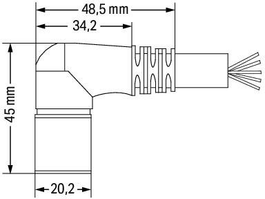 756-3206/140-100 WAGO Sensor-Aktor Kabel Bild 2