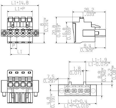 1980840000 Weidmüller PCB Connection Systems Image 3