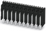 Leiterplattenklemme, 10-polig, RM 3.5 mm, 0,2-1,5 mm², 13.5 A, Federklemmanschluss, schwarz, 1822396