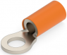 Unisolierter Ringkabelschuh, 0,3-1,42 mm², AWG 22 bis 16, 4.34 mm, M4, orange