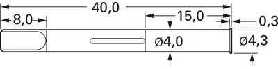 H 1075 L PTR Zubehör für Prüfstifte