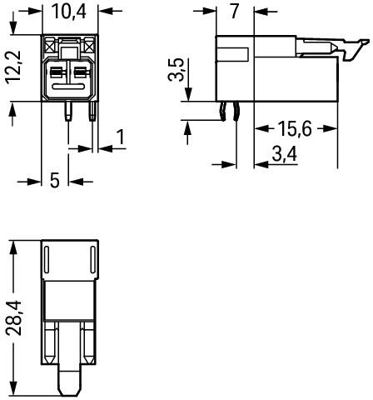 890-3112/011-000 WAGO Device Connectors Image 2