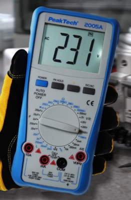 P 2005 A PeakTech Multimeter Bild 2