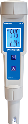 P 5305 PeakTech Leitfähigkeitmessgeräte, PH-Meter, Refraktometer Bild 1