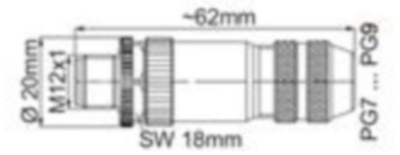 756-9207/060-000 WAGO Sensor-Aktor Rundsteckverbinder Bild 2