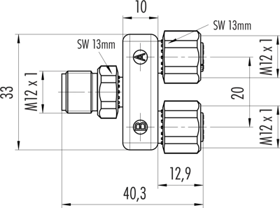 79 5210 17 05 binder Sensor-Aktor Adapter Bild 2