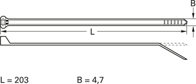 BT2S-C Panduit Kabelbinder Bild 5