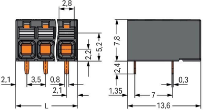 2086-1212 WAGO PCB Terminal Blocks Image 5